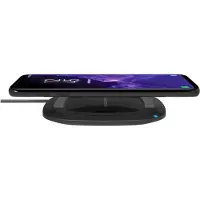 RealPower 257638 FreeCharger-10 schwarz, wireless Ladestation Qi