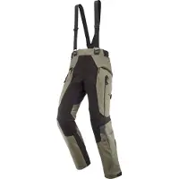 Ixon Odin PT Kaki Zwart Waterdichte Textiele Motorbroek Maat L