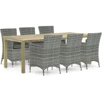 Domani Furniture Domani Miami/Weston 210 cm dining tuinset 7-delig