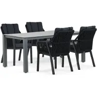 Lifestyle Garden Furniture Lifestyle Verona/Yoko 180 cm dining tuinset 5-delig