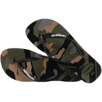 Havaianas Top Camu Teenslippers Junior Zwart - Groen - Bruin - Grijs 27-28