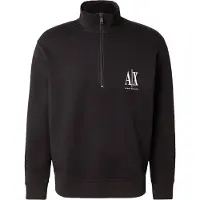 Armani Exchange Sweatshirt zwart / wit