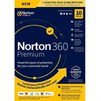 Norton 360 Premium | 10 Installaties | Jaarlicentie | Windows, Mac, Android &amp; iOS