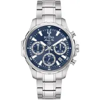 Bulova Marine Star Chronograaf Herenhorloge 96B466 Blauw