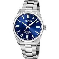 Calypso Kwartshorloge Basic Horloge, herenhorloge, stalen band, analoog