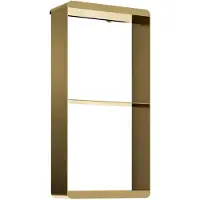 Best design Hangend Doucherek Soap 50x25x9 cm Mat Goud