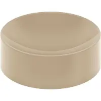 Clou Vale Opzetfontein 22cm Rond Keramiek - Mat Mosterd - 8717462013074 - Wastafels, Fonteinen, Opzetfonteinen