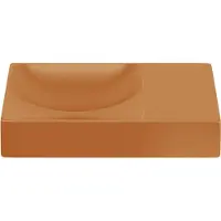 Clou Vale font. 38 cm, zonder kraangat rechts, mat it. zand keram