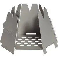 Vargo Hexagon Stainless Wood Stove