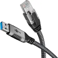 Goobay USB A naar RJ45 kabel | | 10 meter