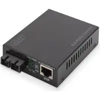 Digitus DN-82160 Mediaconverter SC Duplex, IEEE 802.3z 1000BASE-LX, LAN 10/100/1000 MBit/s 10 / 100 / 1000 MBit/s