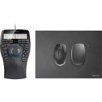 3DConnexion SpaceMouse Enterprise Kit 2 muis Kantoor Ambidextrous RF Wireless + USB Type-A 6DoF