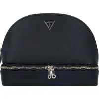 GUESS Utensil zak Dome Cosmetic Pouch Black Zwart
