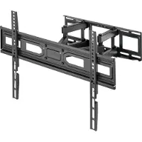 Equip 650337 Wandbeugel voor schermen van 37"-80" / 1 TFT, draagvermogen 40 kg, 3 scharnieren, kantelbaar/zwenkbaar, zwarte uitvoering, detailhandel