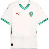 Puma Tricot 'Marokko 2025' grasgroen / donkerrood / wit