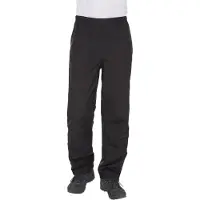 Vaude - Fluid Full-Zip Pants II - Fietsbroek 4XL - Regular, zwart/grijs