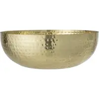 Bloomingville Schaal goud aluminium
