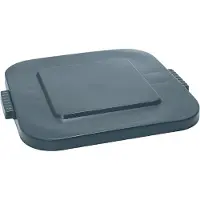 Rubbermaid Deksel voor Brute container 151 l, hoekig, grijs
