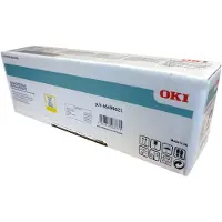 OKI 46490621 toner geel (origineel)
