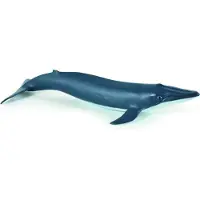 Papo , baby blauwe vinvis, 3 jaar oud, zeedieren, blauw, PVC