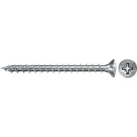 Fischer 670249 Power-Fast II Spaanplaatschroef 4 mm 30 mm Kruiskop Pozidriv Staal Galvanisch verzinkt 500 stuk(s)