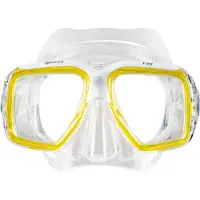 Mares Aquazone Ray Carton Box Diving Mask Geel