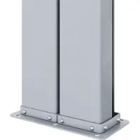 vidaXL Windscherm uittrekbaar 180x1200 cm zwart