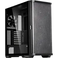 Zalman PC Behuizing - - Z10 - Midi Tower - Glazen paneel - Zwarte kleur