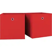 VCM Set van 2 vouwdozen vouwdoos stoffen doos vouwdoos plank doos opbergdozen