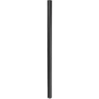 MCW Aluminium paal Sarthe WPC-omheining, pijlerpaal, insteeksysteem 1,86m ~ antraciet