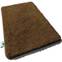 Casa Pura Badmat SKY - Badmat in Vierkant & Rond - Antisliprug - Bruin - Rond - 120 cm