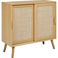 Beliani HODGEN - Dressoir - Lichtbruin - Hout