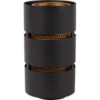 Lucide ROSAS - Tafellamp - Ø 16 cm - 1xE27 - Zwart