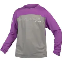 Endura MT500 Burner Kindertrui Lange Mouw Paars || Maat: 9/10 jaar