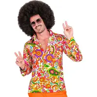 Widmann Jaren 70 shirt peace party heren