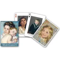 Piatnik speelkaarten Mary Cassatt - kunst single deck kaartspel.