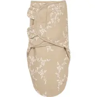 Meyco Baby Branches swaddlemeyco inbakerdoek gevoerd - sand - 0-3 maanden - 2.0 TOG