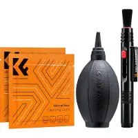 K&F Concept Reinigingsset - - 3-in-1 set - Blazer - Penseelpen - Microvezeldoek