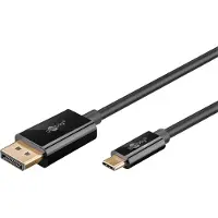 Goobay USB-C - DisplayPort 4K 60Hz kabel | 1 meter