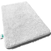 Casa Pura Badmat SKY - Badmat in Vierkant & Rond - Antisliprug - Wit - 60 x 100 cm