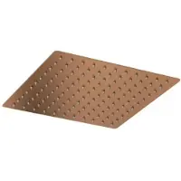 Guido Gusto Cube inbouw douchekop 40x40cm copper