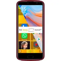 Beafon M7 Lite (32 GB, Rood, 5.50", Hybride dubbele SIM, 13 Mpx, 4G), Smartphone, Rood