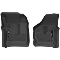 Husky Liners 99-07 Ford F-250 Super Duty Crew Cab X-act Contour Front Floor Liners (Black)