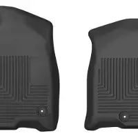Husky Liners 21-23 Chevy Tahoe / 21-23 Cadillac Escalade X-Act Contour Black Front Seat Floor Liners