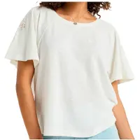 Roxy - Women's Time for Palm Tree - T-shirt XXL, wit