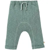 Disana - Kid's Leinen-Strickhose - Vrijetijdsbroek 86/92, turkoois
