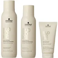 Schwarzkopf BlondMe Bond Repair Nourishing Set + Sealing Balm 75ml