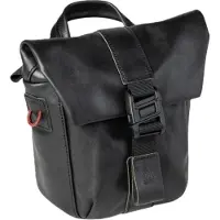 Wotancraft Pilot Travel Camera Bag 2L - black leather