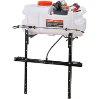Vevor ATV-spuitmachine 7 l/min drukspuit 12V pomp 0,1-0,5 MPa pomp Werkdrukspuit 0-72 PSI drukspuit Incl. 6,1 m slang 2,5 m snelontgrendelingslijn Ideaal voor ATV's UTV's Tractoren
