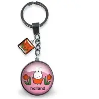 Nijntje Sleutelhanger holland, sleutelhanger, , Roze sleutelhanger, roze, Tassenhanger